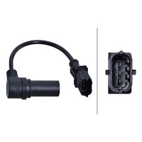 Impulsgeber Kurbelwelle Induktivsensor 3-polig HELLA für u.a. OPEL Astra G