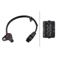 Sensor Crankshaft Pulse Hall sensor 3-pin HELLA for e.g. KIA SORENTO