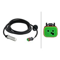Sensor Raddrehzahl 2-polig Induktivsensor 2.630 mm Kabel HELLA