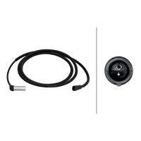 Wheel speed sensor 2-pole inductive sensor 2.710 mm cable HELLA
