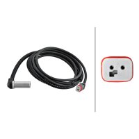 Wheel speed sensor 2-pole inductive sensor 2.815 mm cable HELLA