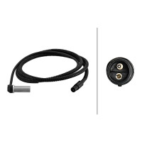 Wheel Speed Sensor 2-pole inductive sensor 2.220 mm cable HELLA for SCANIA