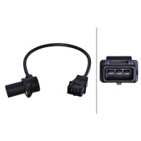 Impulsgeber Kurbelwelle Induktivsensor 3-polig HELLA für u.a. CITROËN ZX