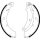 Brake Shoe Set Ø 229 mm 42 mm HELLA suitable for CHRYSLER PT and others
