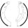 Brake Shoe Set Ø 229 mm 42 mm HELLA suitable for CHRYSLER PT and others