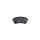 Brake pad set disc brake CBI 19.1mm HELLA for SUZUKI Swace and others