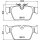 Bremsbelagsatz Scheiben mit Verschleißwarnanzeige 15,9 mm HELLA für u.a. BMW 2er