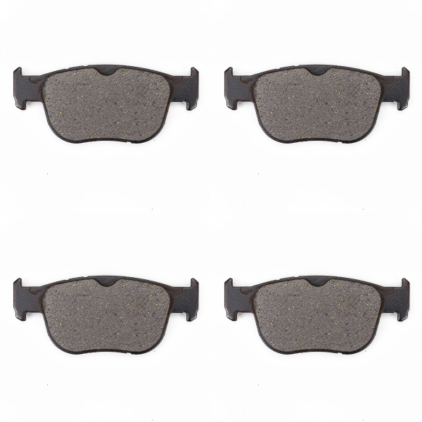 Brake pad set discs without wear warning 16 mm HELLA for...