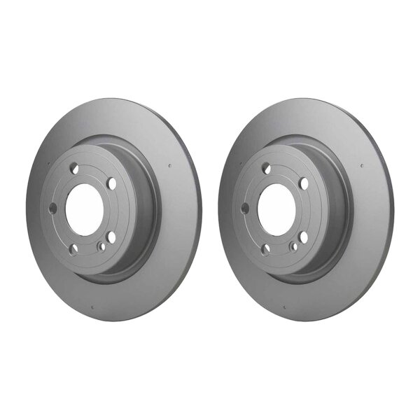 2 Brake Discs full Ø 67 mm 12 mm HELLA suitable for e.g. MB A-CLASS