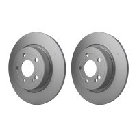 2 Brake Discs full Ø 67 mm 12 mm HELLA suitable...