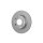 2 Brake Discs full Ø 68 mm 8 mm HELLA suitable for e.g. RENAULT ZOE