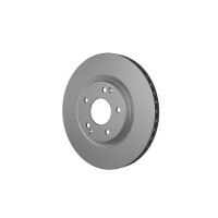 2 Brake Discs internally ventilated Ø 67 mm 23 mm HELLA for SSANGYONG TIVOLI