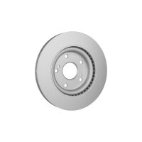 2 Brake Discs internally ventilated Ø 62 mm 24 mm HELLA for SUZUKI SWIFT