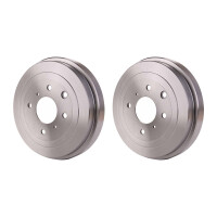 2 Bremstrommeln Ø 265 mm Ø 12,7 mm HELLA...