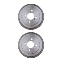 2 Brake Drum Ø 242 mm Ø 14.3 mm HELLA fits...