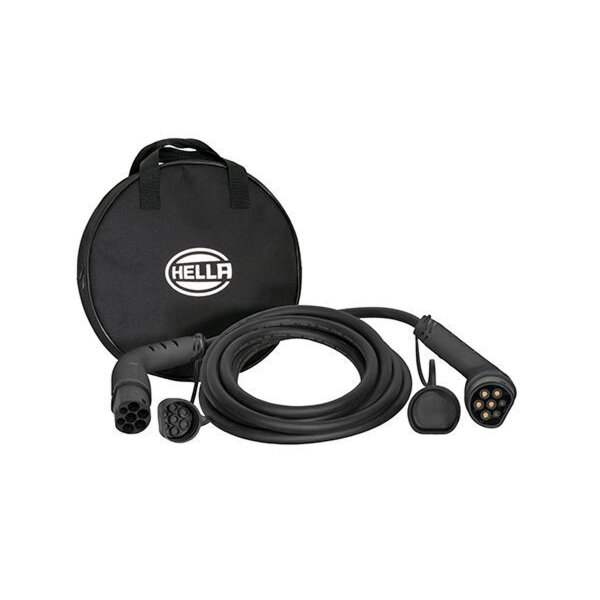 Ladekabel Elektroauto 4m 16A HELLA für AUDI BMW MERCEDES TESLA VW SEAT SKODA