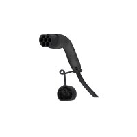 Charging cable for electric vehicle 32 A 22 kW charging plug type 2 4 m cable
