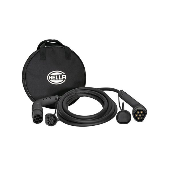 Ladekabel Elektroauto 6m 16A HELLA für AUDI BMW MERCEDES TOYOTA VW SEAT SKODA