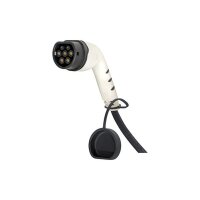 Charging cable for electric vehicle 32 A 22 kW charging plug type 2 6 m cable