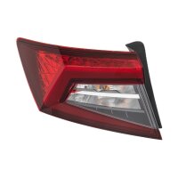 Left combination rearlight 12V W16W with hybrid...