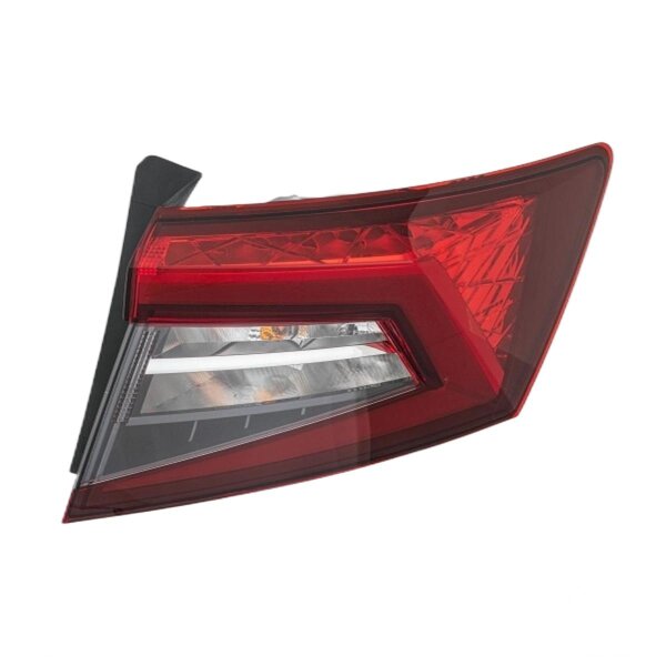 Right combination rearlight 12V W16W with hybrid technology HELLA for SKODA