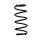 Suspension spring front axle Ø 12 mm 310 mm EIBACH for e.g. OPEL VECTRA B