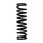 Suspension spring rear axle Ø 12.8 mm 328 mm EIBACH for MB 190