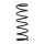 Suspension spring front axle Ø 12.5 mm 460 mm EIBACH for e.g. PEUGEOT 405 I