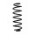 Suspension spring rear axle Ø 10 mm 320 mm EIBACH for MAZDA 2