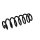 Suspension Spring rear coil spring Ø 12.2 mm EIBACH for SEAT TOLEDO and others