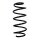 Suspension spring front axle Ø 13.8 mm 390 mm EIBACH for e.g. CITROËN BERLINGO