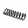 Suspension Spring Rear Axle Coil Spring Ø 12.2 mm EIBACH for BMW 7 Series
