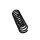 Suspension Spring Rear Axle Coil Spring Ø 12 mm EIBACH for BMW 5 Series