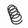 Suspension Spring rear coil spring Ø 12 mm EIBACH for ALFA ROMEO 156