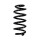 Suspension spring front axle Ø 15 mm 313 mm EIBACH for e.g. AUDI A4 B6