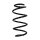 Suspension spring front axle Ø 13.2 mm 331 mm EIBACH for e.g. VW TIGUAN