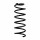 Suspension spring front axle Ø 12.2 mm 384 mm EIBACH for e.g. VW PASSAT B3/B4