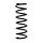 Suspension spring rear axle Ø 10.8 mm 333 mm EIBACH for VOLVO V50 and others