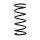 Suspension spring front axle Ø 12.2 mm 375 mm EIBACH for e.g. FORD FOCUS I