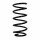 Suspension spring front axle Ø 14 mm 359 mm EIBACH for e.g. OPEL OMEGA B
