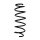 Suspension spring rear Ø 11.8 mm 389 mm EIBACH for FORD MONDEO III and others