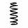 Suspension spring front axle Ø 15 mm 349 mm EIBACH for e.g. AUDI A6 C5