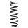 Suspension spring rear axle Ø 10.8 mm 359 mm EIBACH for e.g. OPEL VECTRA B