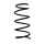 Suspension spring front axle Ø 12.8 mm 370 mm EIBACH for e.g. BMW 3