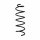 Front suspension spring Ø 13.2 mm 502 mm EIBACH for VOLVO XC70 I Cross Country