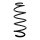 Front suspension spring Ø 12.2 mm 384 mm EIBACH for e.g. MB B-CLASS Sports