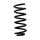 Suspension spring rear axle Ø 14.2 mm 303 mm EIBACH for AUDI A6 C5 At