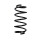 Suspension spring front axle Ø 15.8 mm 401 mm EIBACH for e.g. AUDI A6 C4