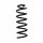 Suspension spring rear axle Ø 13.5 mm 360 mm EIBACH for PEUGEOT 406