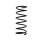 Suspension spring front axle Ø 12.5 mm 380 mm EIBACH for e.g. PEUGEOT 309 I